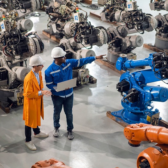 Une équipe experte de l'industrie à vos côtés sur le terrain. 